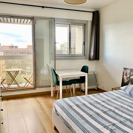 Cosy Studio Balcon Paris Montparnasse Экстерьер фото