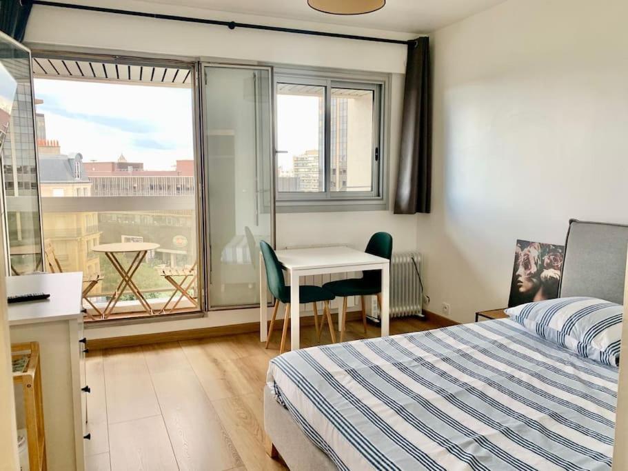Cosy Studio Balcon Paris Montparnasse Экстерьер фото